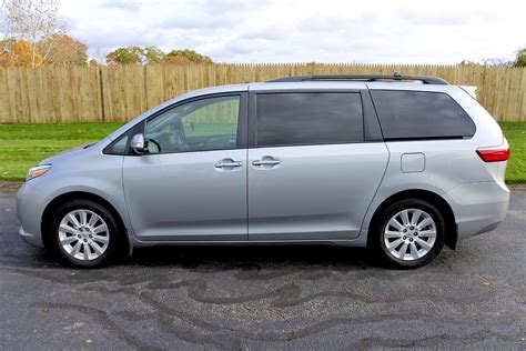 Used toyota sienna awd - Description: Used 2014 Toyota Sienna Limited with All-Wheel Drive, Roof Rack, Parking Sensors, Convenience Package, Blind Spot Monitor, Heated Seats, Navigation System, Keyless Entry, Fog Lights, Premium Package, and Alloy Wheels. Used 2014 Toyota Sienna Limited Minivan. 23 Photos. Price: $16,999. $282/mo est.